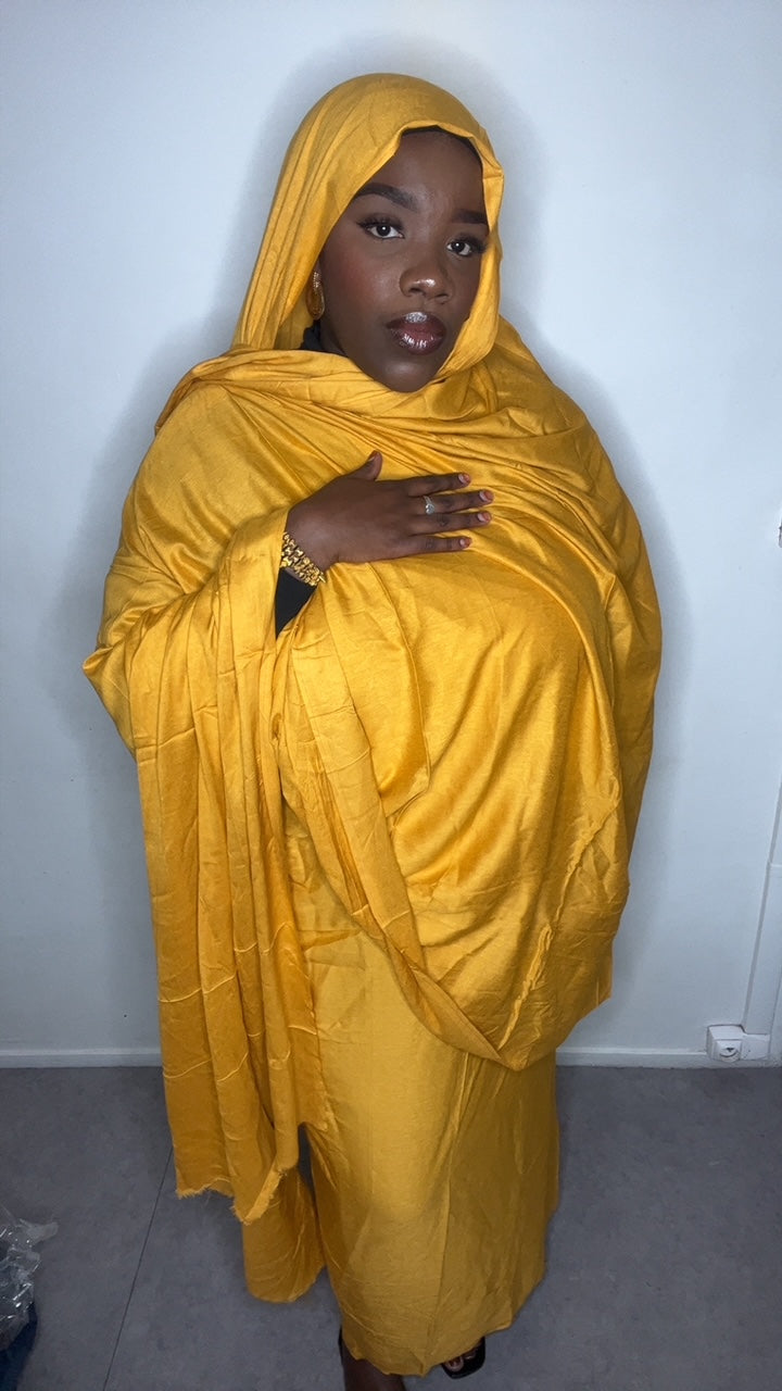 DAMPÉ JAUNE MOUTARDE