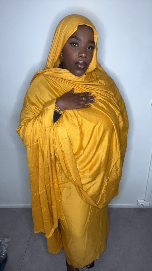 DAMPÉ JAUNE MOUTARDE